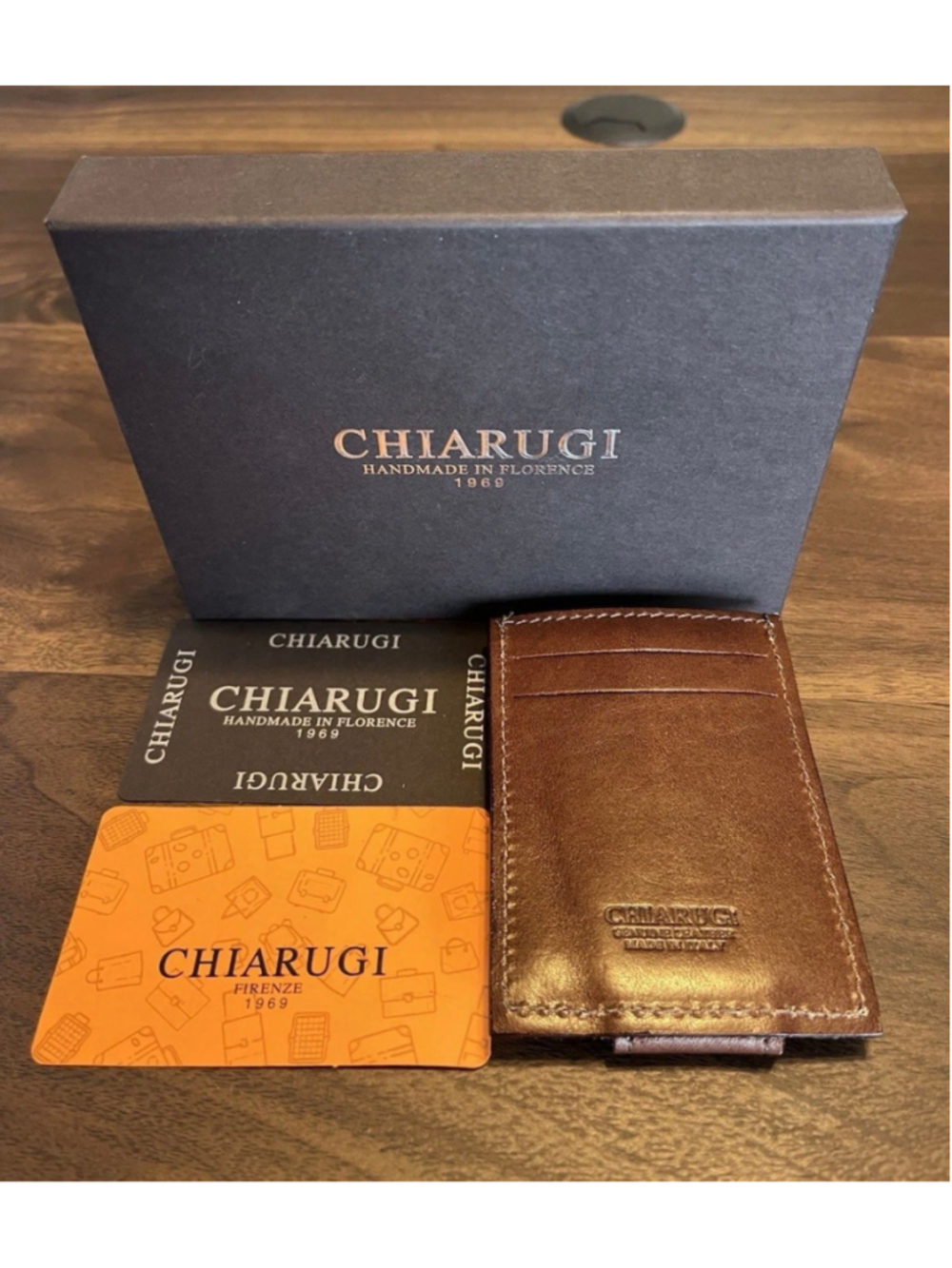 NEW Chiarugi Men’s Wallet- AUTHENTIC Purchased In Italy